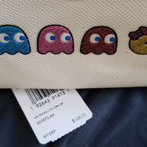 Coach limited addition pac-man wristlet